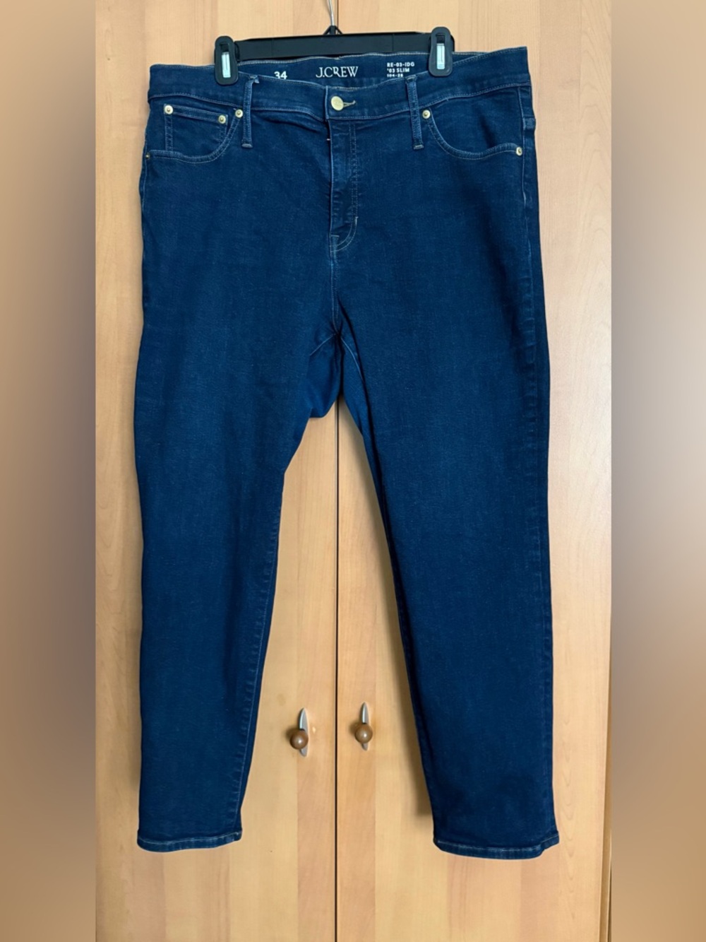 J.Crew Dark Indigo Slim Jeans